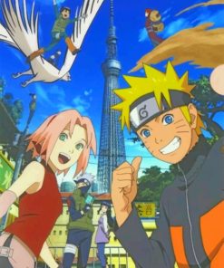 Naruto Anime Paint by numbers