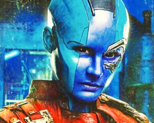 Nebula Guardians Of The Galaxy Paint by numbers