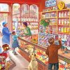 Old Candy Store Paint by numbers