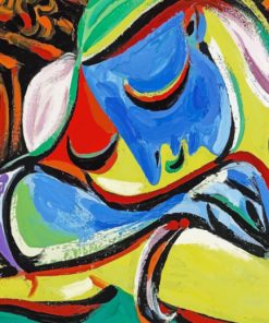 Weeping Woman Pablo Picasso Paint by numbers