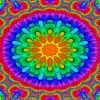 Rainbow Colors Folk Art Paint by numbers