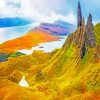 Scottish Highlands Landscape - Paint By Number