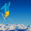 Snow Skiing Jump - Paint By Number