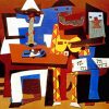 Three Musicians Paint by numbers