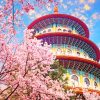 Tianyuan Tower Palace paint by numbers