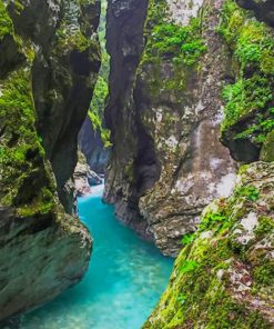 Tolmin Gorges Slovenia - Paint By Numbers