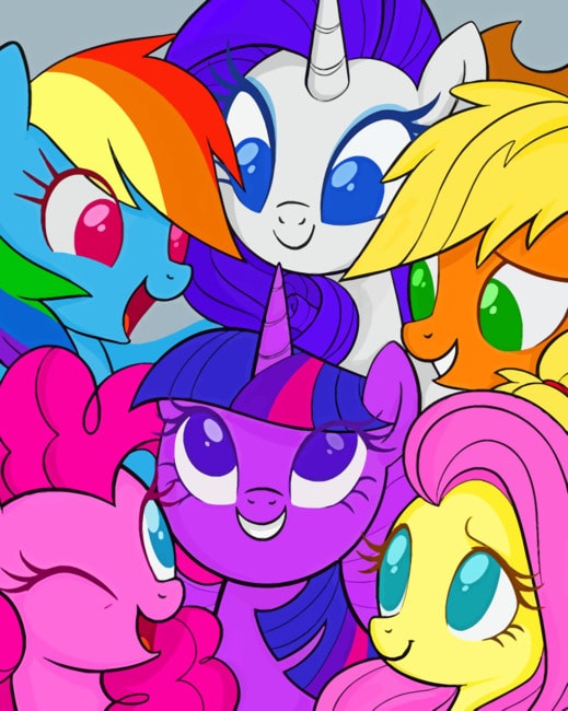 My Little Pony Paint by numbers