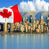 Vancouver Canada Europe Paint by numbers