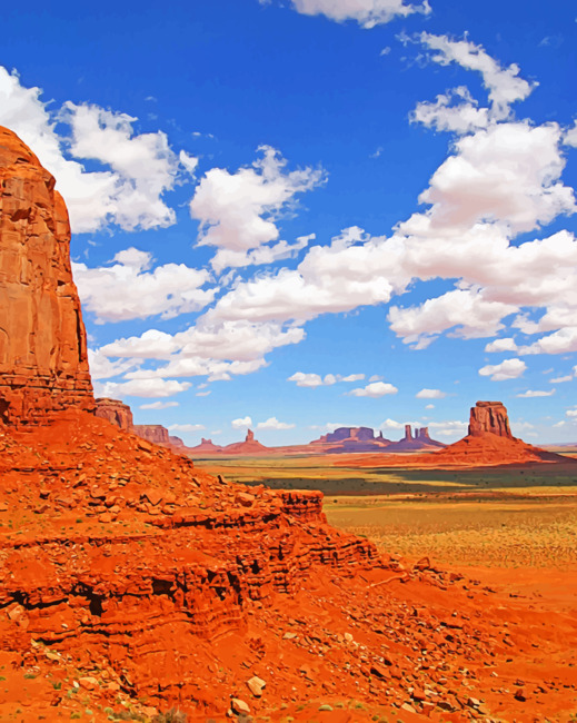 Monument Valley paint by numbers