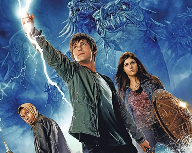 Percy Jackson Paint by numbers