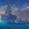 World Of Warships paint by numbers