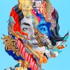 Abstract Woman Illustration Paint by numbers