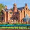 Aesthetic Haunted Mansion Paint by numbers