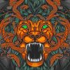 Mad Dragon paint by numbers