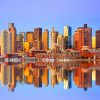 Boston Skyline paint by numbers