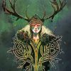 Celtic Goddess paint by numbers