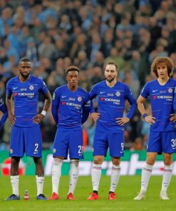 Chelsea Football Paint by numbers