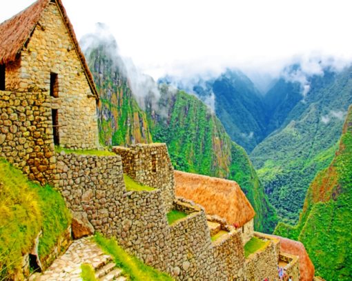 Cusco Peru Paint by numbers