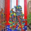Firefighter Giant paint by numbers