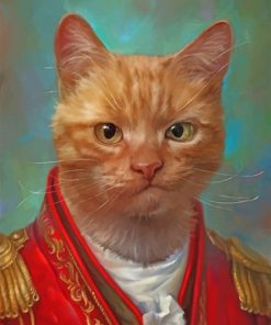 Mad Mr Cat Paint by numbers