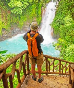 Man In Costa Rica paint by numbers