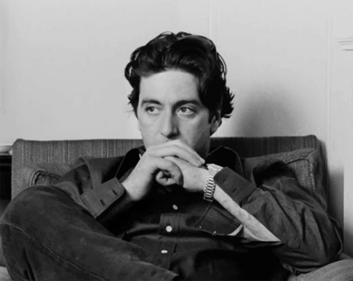 Monochrome Al Pacino Paint by numbers