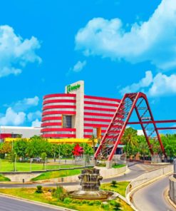 Monterrey Parque Fundidora Paint by numbers