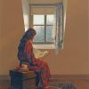Nerdy Woman paint by numbers