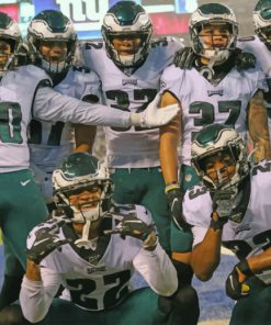 Philadelphia Eagles Team paint by numbers
