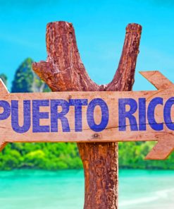Puerto Rico Direction paint by numbers