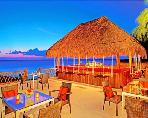 Sabor Cozumel Mexico Paint by numbers