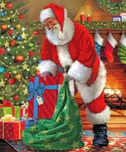 Santa Claus Christmas - Paint By Number