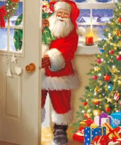 Santa Claus paint by numbers
