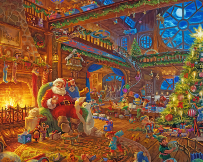 Christmas Time Paint by numbers