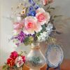 Vintage Flowers paint by numbers