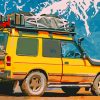 Yellow Trip Car Paint by numbers