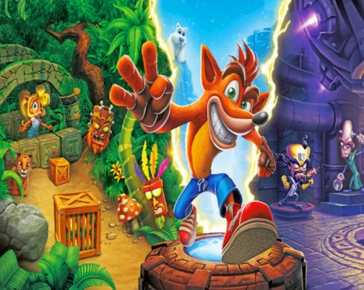 Crash-Bandicoot-N.-Sane-Trilogy-paint-by-number