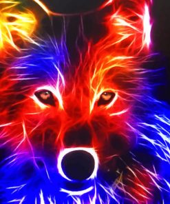 Cute-colorful-wolf-paint-by-numbers