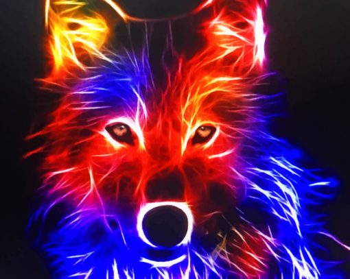 Cute-colorful-wolf-paint-by-numbers