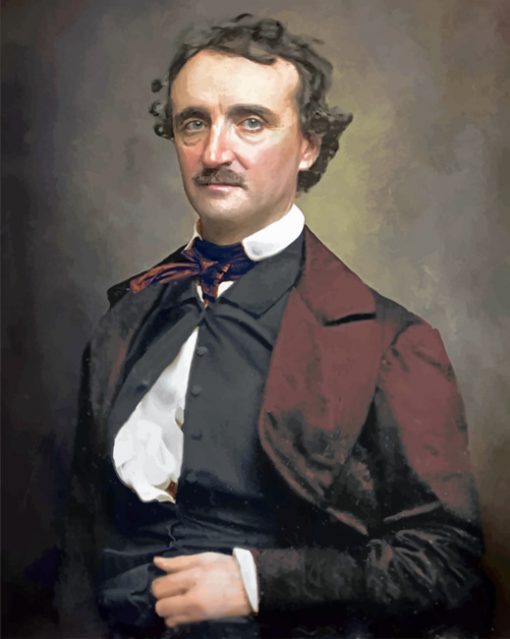 Edgar-Allan-Poe-paint-by-number-1