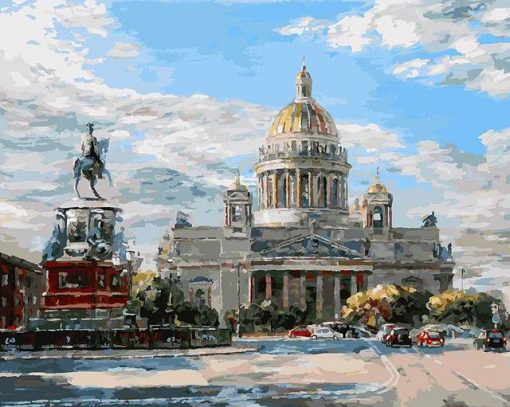 St Isaac’s Square in Saint Petersburg