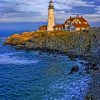 Portland Head Light paint by nulmbers