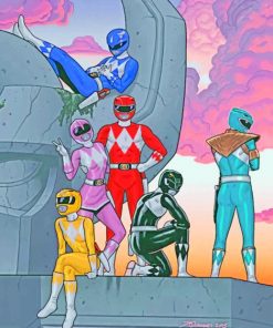 Power-rangers-paint-by-numbers