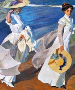 Women Walking On The Beach