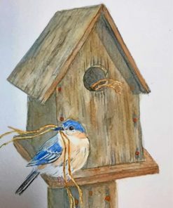aesthetic-bird-house-paint-by-number
