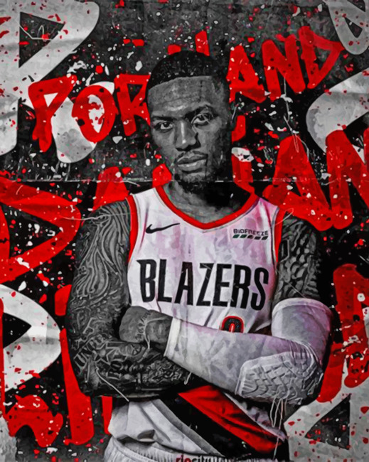 aesthetic-damian-lillard-paint-by-numbers