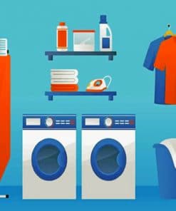 Aesthetic Laundry Room