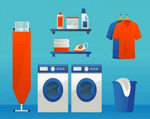 Aesthetic Laundry Room