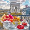 Arc de Triomphe Paris paint by numbers