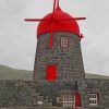 Azores Buildings Windmill